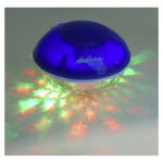Enceinte lumineuse �tanche bleue 5w mini - ploofbox - neuf