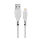 Energizer cable lightning lifetime warranty 1. 2m white tin - neuf