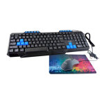 Ensemble spécial gaming clavier + souris + tapis - neuf Ensemble spécial gaming clavier + souris + tapis - neuf
