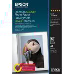 Epson premium glossy photo paper - a4 - 50 feuilles - neuf