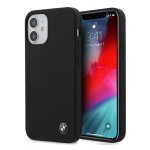 �tui bmw pour iphone 12 mini 5. 4 noir silicone signature - neuf
