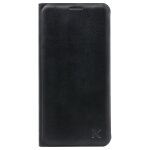 Etui  clapet pour samsung galaxy s6 edge plus, noir - neuf
