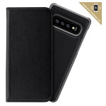 �tui et coque slim magn�tique 2 - en - 1 gen 2. 0 pour samsung galaxy s10, noir - neuf