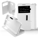 Etui folio blanc compatible alcatel one touch pop 3 5. 0 - neuf