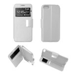 Etui folio compatible blanc huawei honor 7s - neuf