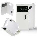 Etui folio blanc compatible samsung galaxy note 5 - neuf
