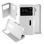 Etui folio blanc compatible samsung galaxy s9 plus - neuf
