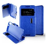 Etui folio compatible bleu htc desire 820 - neuf