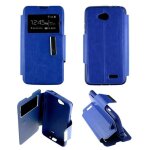 Etui folio bleu compatible lg l70 - neuf