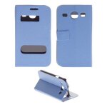 Etui folio compatible bleu samsung galaxy core - neuf Etui folio compatible bleu samsung galaxy core - neuf