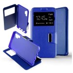 Etui folio bleu compatible samsung galaxy note 10 plus - neuf