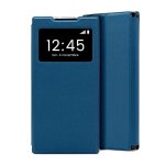 Etui folio bleu compatible samsung galaxy note 20 ultra - neuf