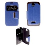 Etui folio bleu compatible wiko cink + - neuf Etui folio bleu compatible wiko cink + - neuf