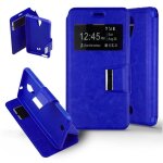 Etui folio bleu compatible wiko tommy - neuf Etui folio bleu compatible wiko tommy - neuf
