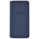 Etui folio french riviera façonnable bleu marine pour iphone x / xs - neuf Etui folio french riviera façonnable bleu marine pour iphone x / xs - neuf