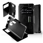 Etui folio compatible noir alcatel one touch pop up - neuf Etui folio compatible noir alcatel one touch pop up - neuf