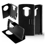 Etui folio compatible noir lg g4 pro - neuf Etui folio compatible noir lg g4 pro - neuf
