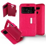 Etui folio rose fushia compatible lg g5 - neuf Etui folio rose fushia compatible lg g5 - neuf