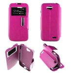 Etui folio rose fushia compatible lg l90 - neuf Etui folio rose fushia compatible lg l90 - neuf