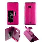 Etui folio compatible rose fushia nokia lumia 535 - neuf Etui folio compatible rose fushia nokia lumia 535 - neuf