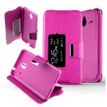 Etui folio compatible rose fushia nokia lumia 640 xl - neuf Etui folio compatible rose fushia nokia lumia 640 xl - neuf