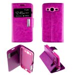 Etui folio rose fushia compatible samsung galaxy core 2 - neuf Etui folio rose fushia compatible samsung galaxy core 2 - neuf