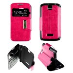 Etui folio rose fushia compatible wiko cink + - neuf Etui folio rose fushia compatible wiko cink + - neuf