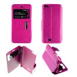 Etui folio compatible rose fushia wiko lenny - neuf Etui folio compatible rose fushia wiko lenny - neuf