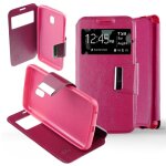 Etui folio rose compatible samsung galaxy j5 2017 - neuf