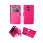 Etui folio rose compatible sony xperia xa2 ultra - neuf