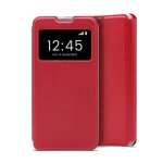 Etui folio rouge compatible apple iphone 12 mini - neuf