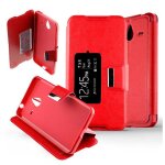 Etui folio compatible rouge nokia lumia 640 xl - neuf Etui folio compatible rouge nokia lumia 640 xl - neuf