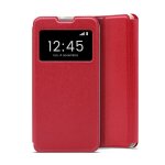 Etui folio rouge compatible apple iphone 13 mini - neuf