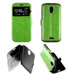 Etui folio vert compatible wiko darkmoon - neuf Etui folio vert compatible wiko darkmoon - neuf