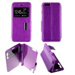 Etui folio violet compatible apple iphone 7 plus iphone 8 plus - neuf
