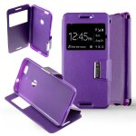 Etui folio violet compatible huawei google nexus 6p - neuf