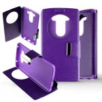 Etui folio violet compatible lg g4 pro - neuf Etui folio violet compatible lg g4 pro - neuf