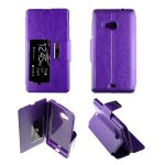 Etui folio compatible violet nokia lumia 535 - neuf