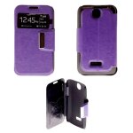 Etui folio violet compatible wiko cink + - neuf Etui folio violet compatible wiko cink + - neuf
