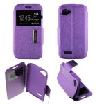 Etui folio violet compatible wiko cink slim - neuf Etui folio violet compatible wiko cink slim - neuf