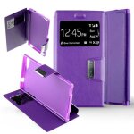 Etui folio violet compatible wiko highway star 4g - neuf