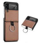 Etui marron pour samsung galaxy z flip4 - housse coque anti choc de protection samsung galaxy z flip ... Etui marron pour samsung galaxy z flip4 - housse coque anti choc de protection samsung galaxy z flip ...