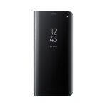 Etui samsung galaxy s8 + clear view cover - noir - neuf