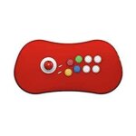 Etui silicone rouge de protection pour arcade stick pro snk - neuf
