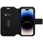 Etui strada coque pour iphone 14 pro max, antichoc, anti - chute, cuir de qualit�, 2 porte - cartes, ...