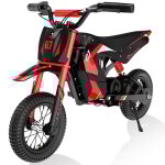 Evercross tech moto Électrique pour enfants 3 - 12 ans 300w 25km / h 3 niveaux de vitesse pneu 12' cadeau ... Evercross tech moto Électrique pour enfants 3 - 12 ans 300w 25km / h 3 niveaux de vitesse pneu 12' cadeau ...