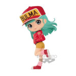 Figurine - banpresto - dragon ball - bulma - q posket - 13 cm - neuf