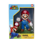 Figurine - jakks pacific - super mario bros : mario + toad - 10 cm - neuf
