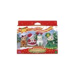 Figurines sylvanian families le coffret de no�l - neuf