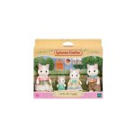 Figurines sylvanian families la famille chat latt - neuf